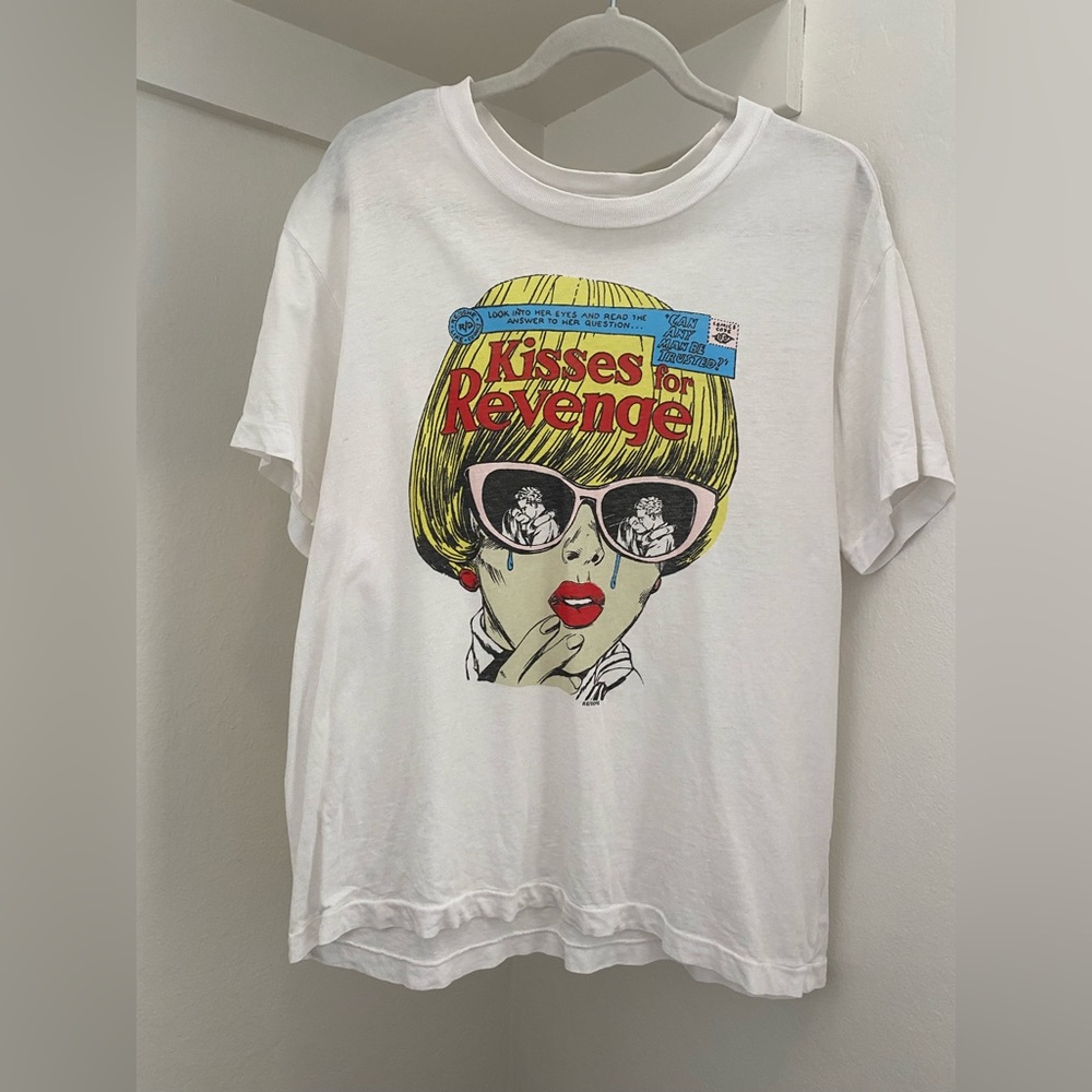 Re/Done Kisses for Revenge T-Shirt